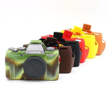 

Camera Video Bag Soft Silicone Rubber Protection Case for Fujifilm FUJI X-T00 XT100 Camera Case