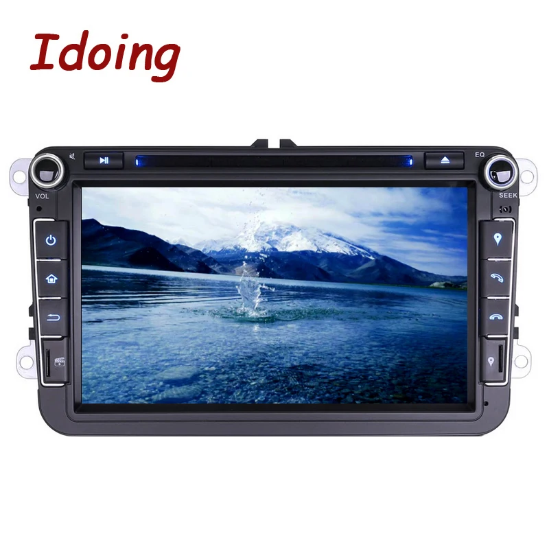 Excellent Idoing Android9.0 4G RAM 32G ROM 8Core 2Din Steering-Wheel For Skoda/Seat Car Multimedia DVD Player Fast Boot TV 1080P HDP 4