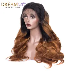 13x6 человеческие волосы на кружеве парики предварительно выщипанные волосы бразильские волнистые волосы на теле парик с волосами младенца