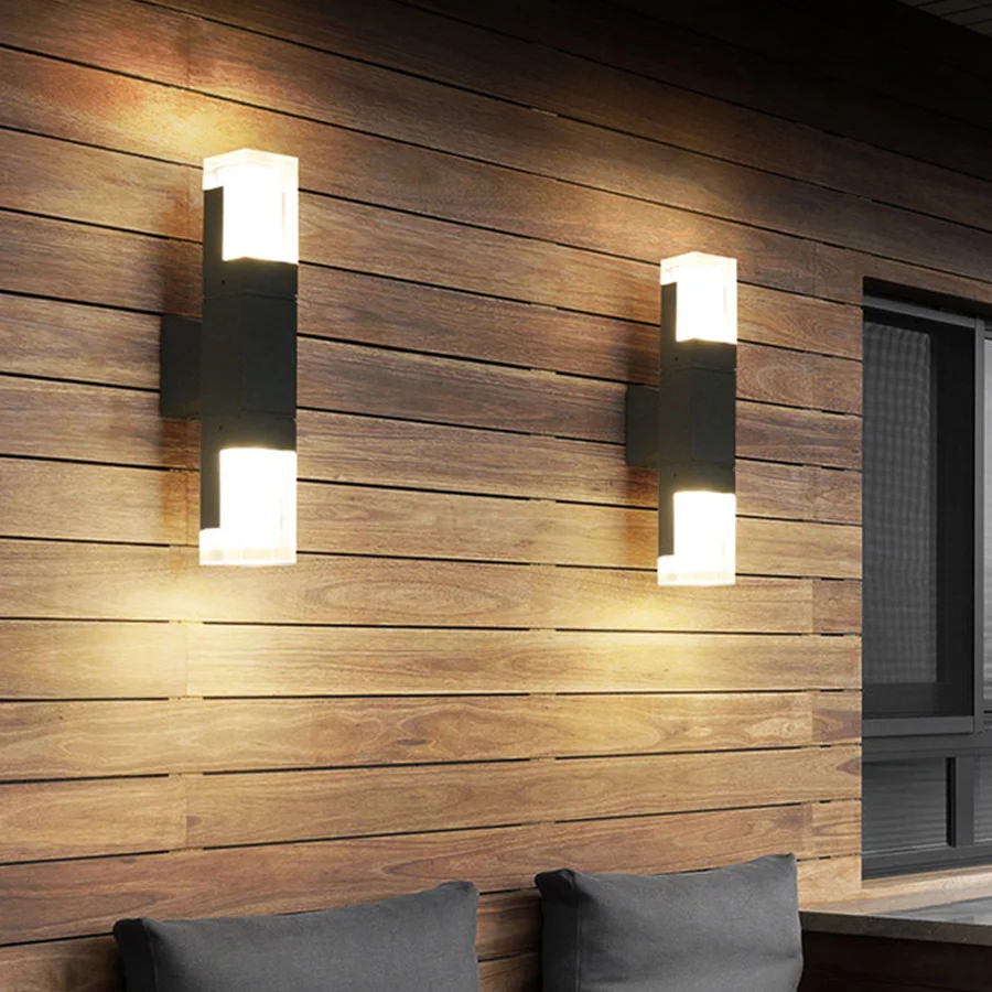 Baratos Lámpara de pared LED con Sensor de movimiento al aire libre de BEIAIDI, lámpara de pared impermeable para jardín y porche