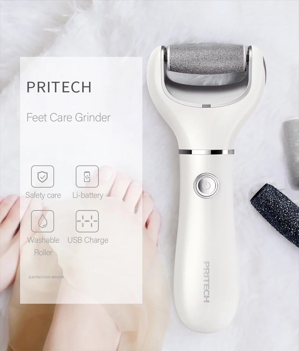 PRITECH Electric Pedicure Machine File For Foot USE Charging Foot Care