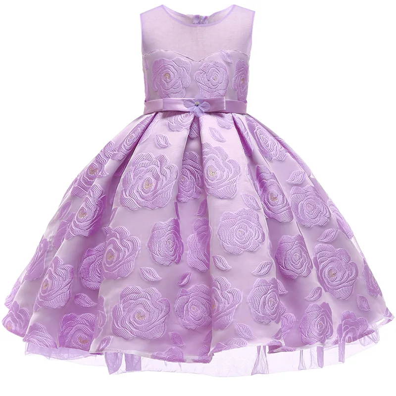 

Children's Dress Princess Mesh Yarn Ball Gown Dress Girl Evening Birthday Party Children's Clothing Kids Dresses For Girls