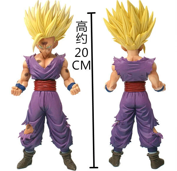 

NEW hot 20cm Dragon ball Super saiyan battle damage version Son Gohan action figure toys collection Christmas gift doll