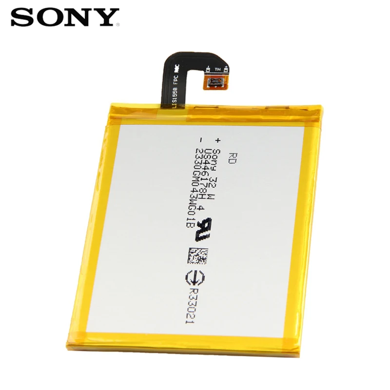 Оригинальная сменная батарея sony для sony Xperia Z3 L55T L55U D6653 D6633 D6603 LIS1558ERPC, настоящая батарея для телефона 3100 мАч