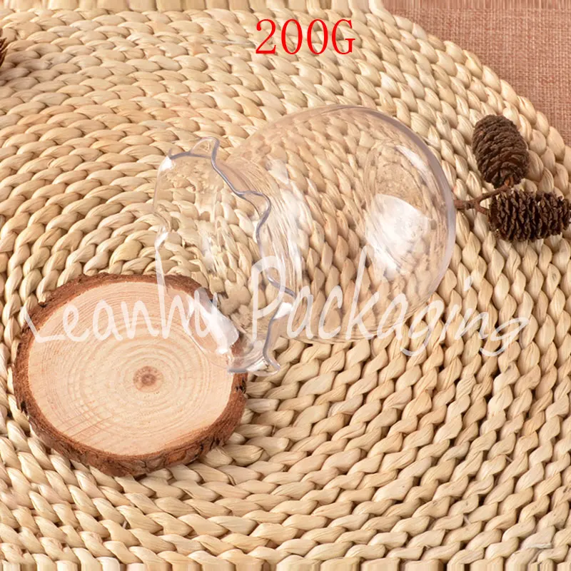 

200G Crystal Cube Plastic Flowerpot Multifunction Transparent Fish Pots Automatic Lrrigation Plant Flower Garden Pots