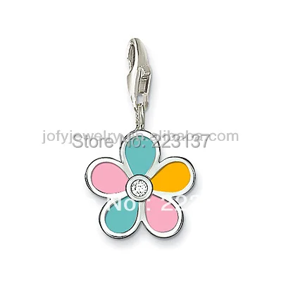 fashion colorful flower shape charms pendant free shipping | Украшения и аксессуары