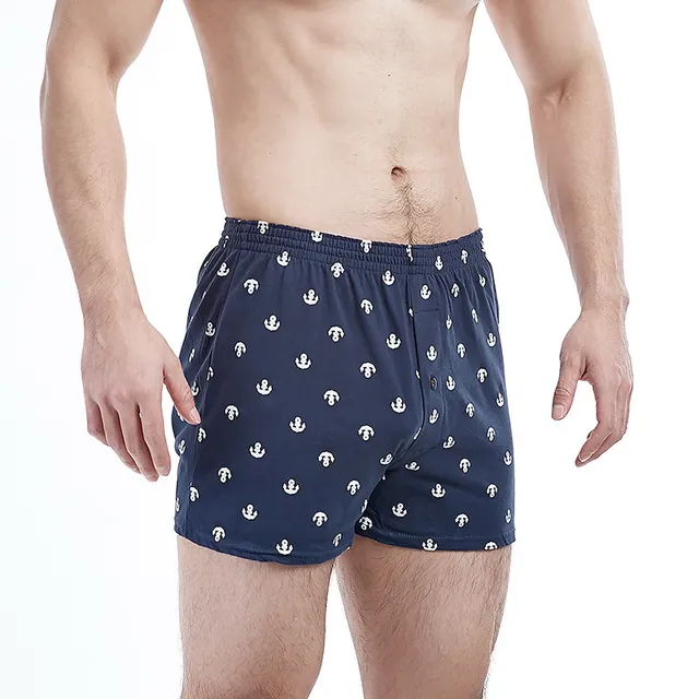 BXMAN 100 Knit Cotton Men Boxer Shorts Men's Underwear Classic