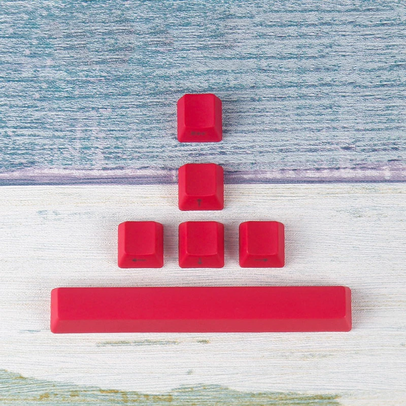 

Personalized mechanical keyboard keyboarded red directionkeys esc black directionkeys pbt material oem height