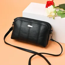 Новая полиуретановая женская сумка через плечо высокого качества 6 цветов модная женская сумка на плечо bolsa женские сумки mujer