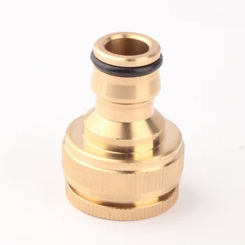 

Multi-Function 1/2'' Or 3/4'' Female Thread Copper Nipple Connector Garden Thread Tap/Faucet Adapter Irrigation Water Hose Tools