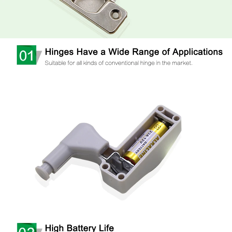 Включает в себя Батарея светодиодный петли для шкафа с полками ночной Светильник Сенсор светильник для Кухня Гостиная Спальня шкаф для одежды Шкаф Дверь шкафа лампа