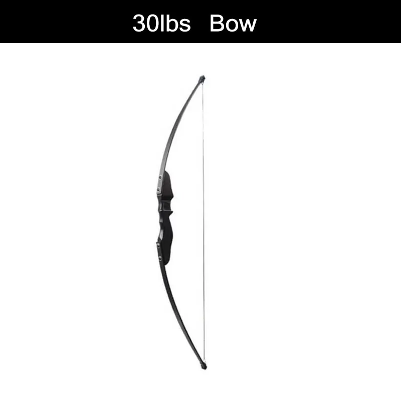 1pc Archery Recurve Bow  30/40lbs Take Down CS Game Bow With Fiberglass Arrow With Arrow Tube Hunting Shooting Accessory