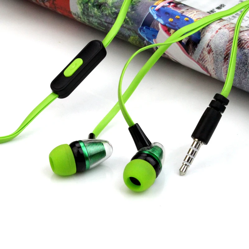  universal High Quality Stereo Earphones Headphones In Ear Headset handsfree Headphones with Mic 3.5mm Earbuds for All Phone mp3 