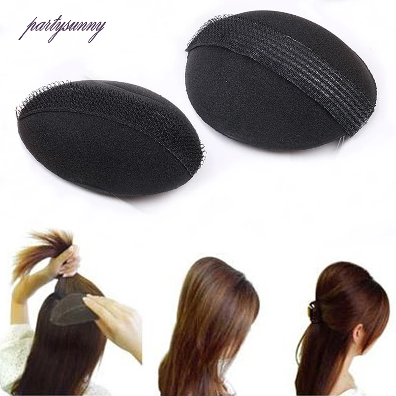

PF 2pcs/lot Fluffy Crescent Hair Clip Sponge Hair Device Headdress Increased Hair Heighten Tool for Women Girl Accessory TD004