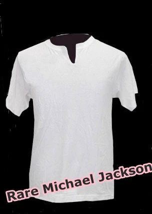 Michael jackson v neck t shirt Clearance