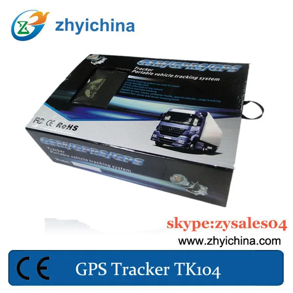 Top sale GPS tracker tk 104 hidden gps tracking device for carsgps