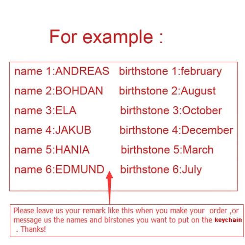 Индивидуальный брелок для семьи и друзей, ювелирные изделия с кристаллами, покрытие из белого золота, пользовательские названия и камни по месяцу рождения, Прямая поставка YP3061