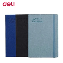 Deli Ретро 25 к 56 к pu кожаный чехол для ноутбука для школы офиса качество питания бизнес журнал дневник планировщик книга подарок