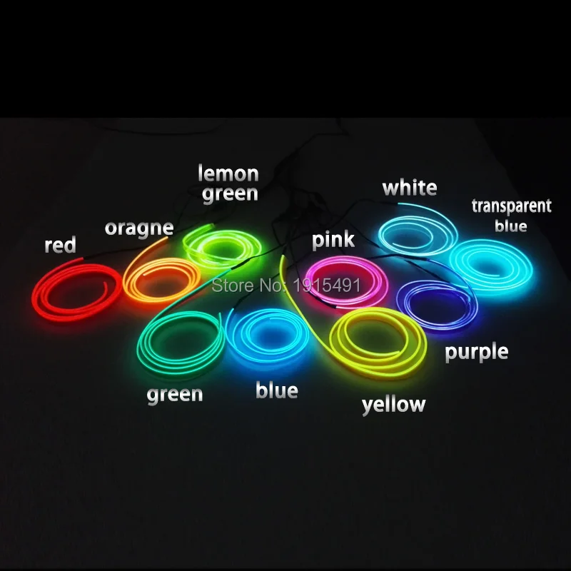 Tiras de Led el fio neon light dance País de Origem : China (mainland)
