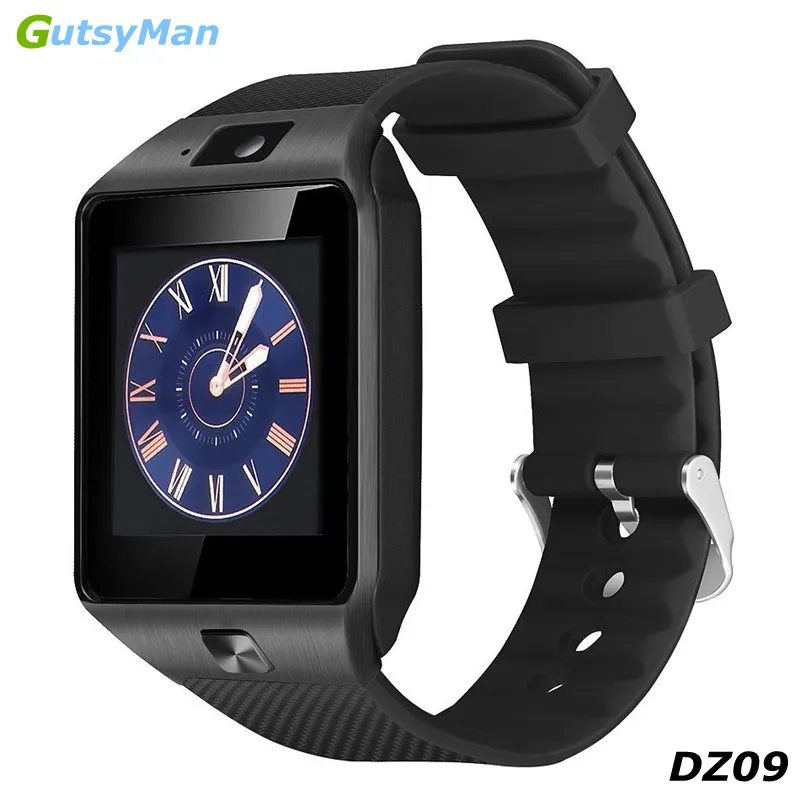 GutsyMan Smart Watch DZ09 With Camera Bluetooth WristWatch SIM Card MAN Smartwatch For IOSAndroid Phones Support