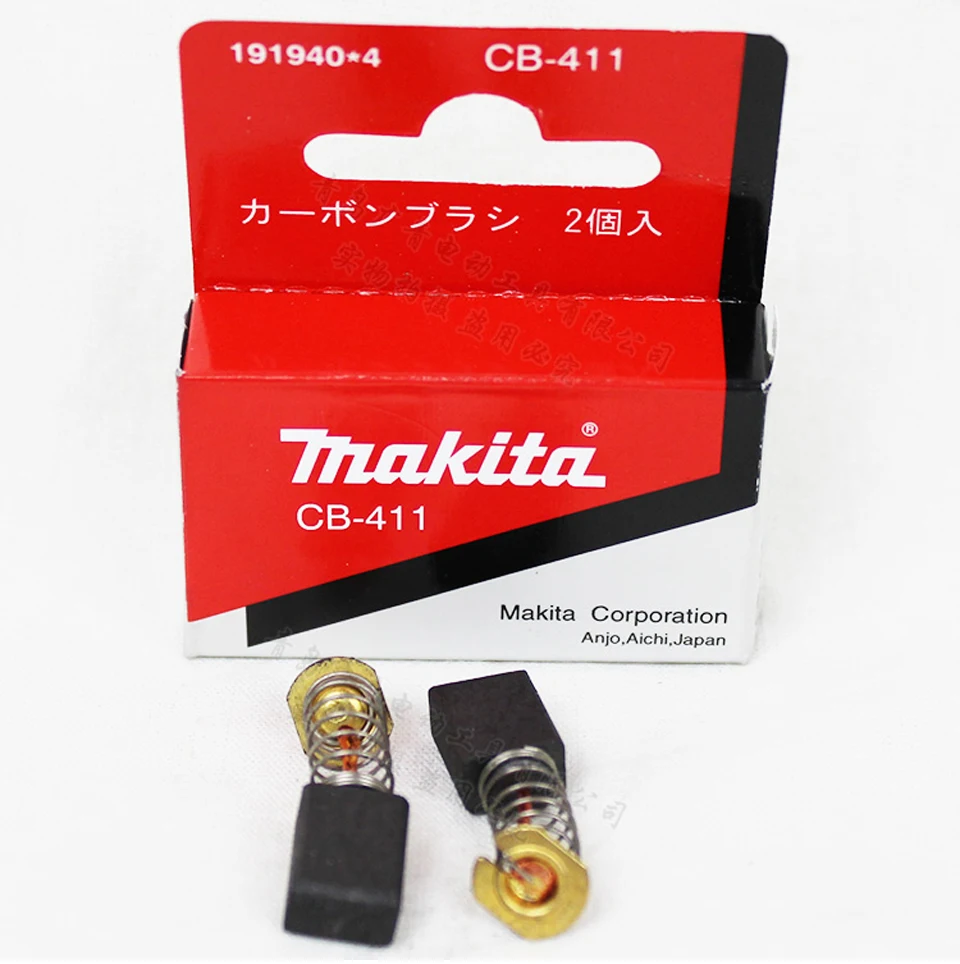 Японская Угольная щетка Makita CB-411 3709/9031/9032/TW0200/0350/JN1601 аксессуары | Инструменты