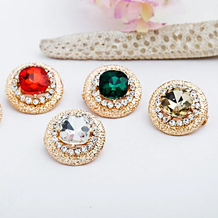 Новые модные однотонные Брошь Pin элегантный шарф Мода Стиль женщин сплав Rhinestone Магнитная брошь кристалл аксессуары