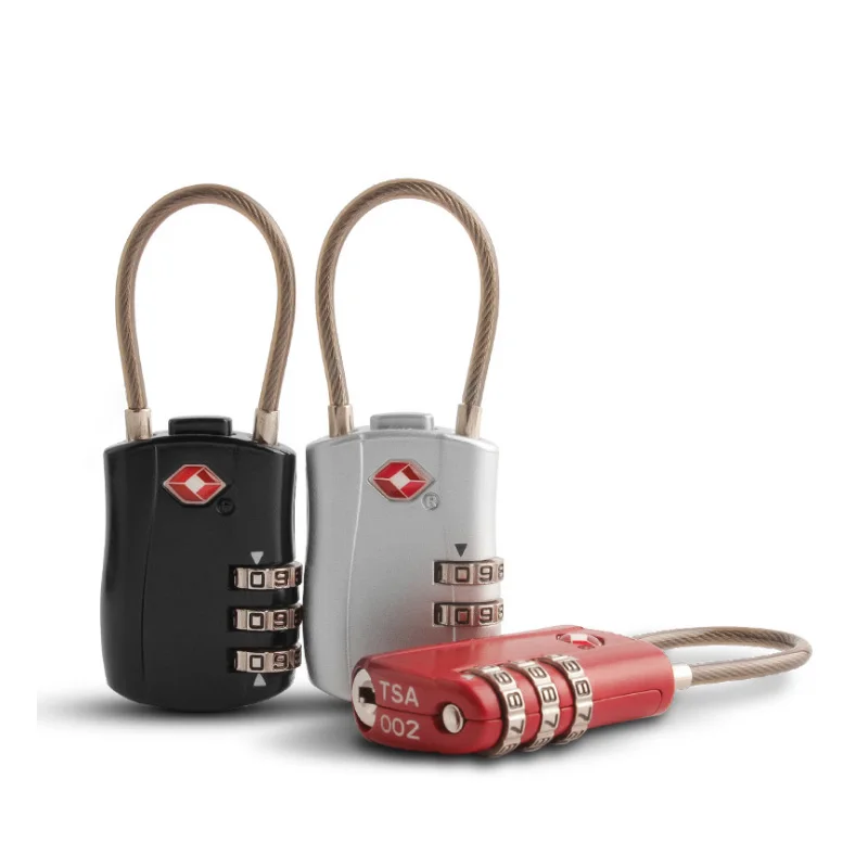 Luggage Strap Locks Digit Plastic Alloy Password Customs Luggage