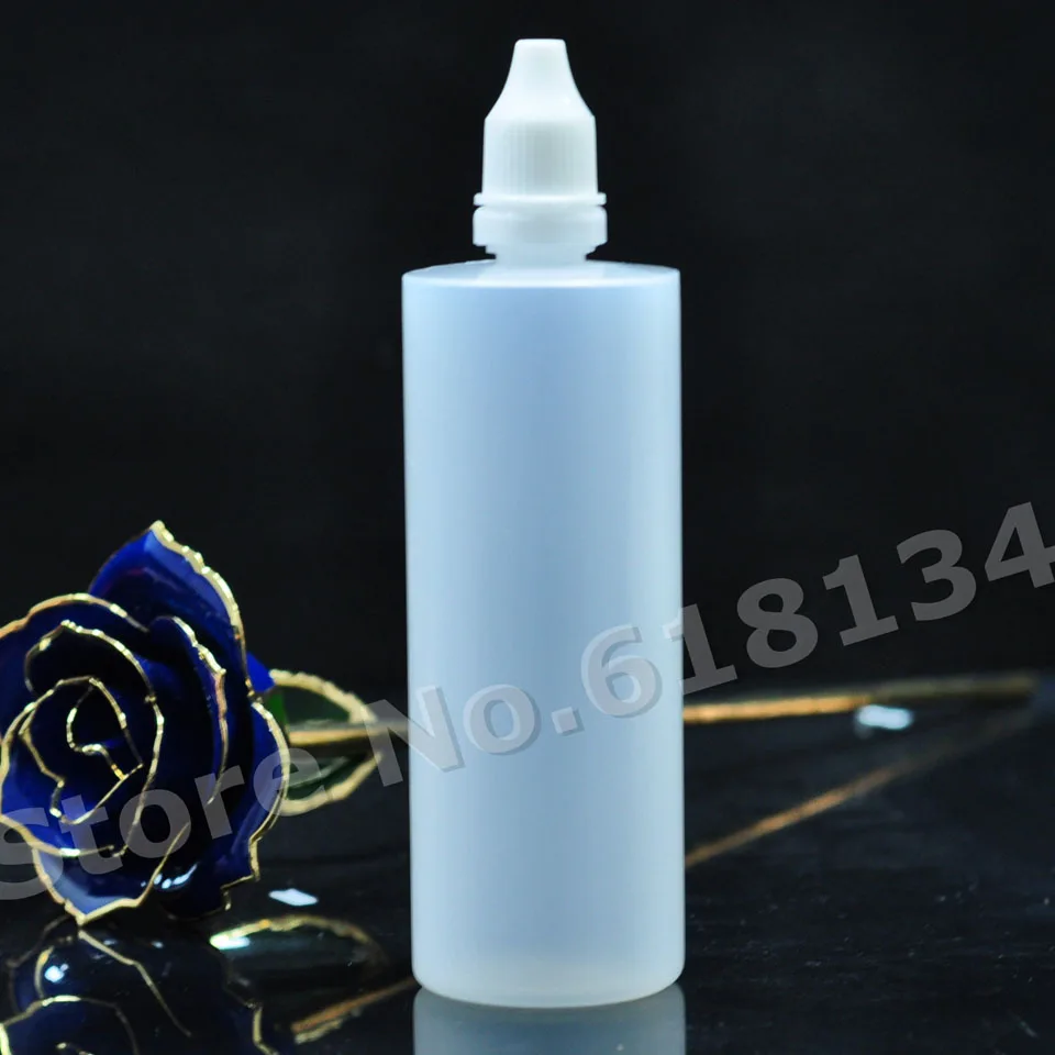 680pcs/lot High quality 120ml plastic liquid dropper bottle with tamper