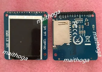 

1.8 inch TFT LCD Display Screen with PCB Board ST7735R ILI9163 Drive IC SPI Serial Interface 4 IO 128*160