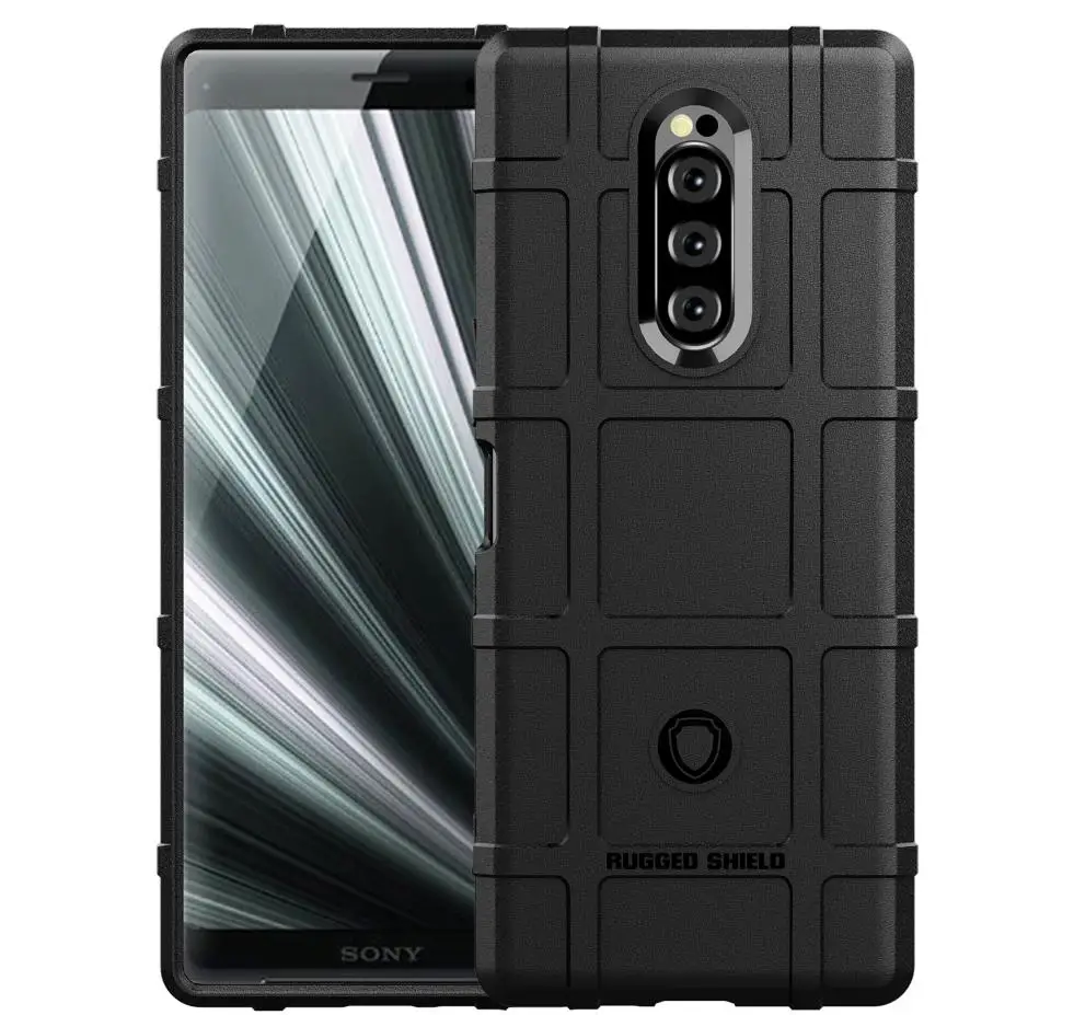 Для Sony xperia 1/XZ4 компактный чехол Модный Мягкий Силиконовый ТПУ противоударный