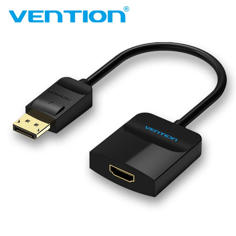 

Vention Displayport to HDMI Adapter DP to HDMI Converter Displayport HDMI Adapter DP Male to HDMI Female For Projector TV 1080P
