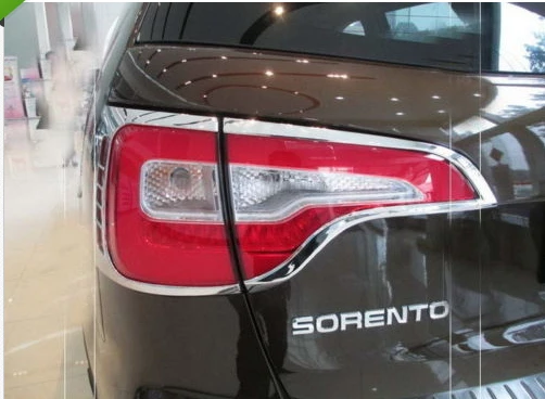 

Chrome Tail light cover Trims For NEW Kia Sorento 2013 2014 4PCS