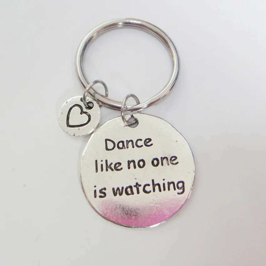 Брелок танцора танцуйте как никто не смотрит для фотографий|dance keychains|teacher