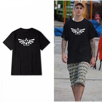 

2017 The Legend of Zelda movie game Printed T Shirt Men Wome Hip Hop short sleeve T-shirts Fashion Cotton casual T Shirts