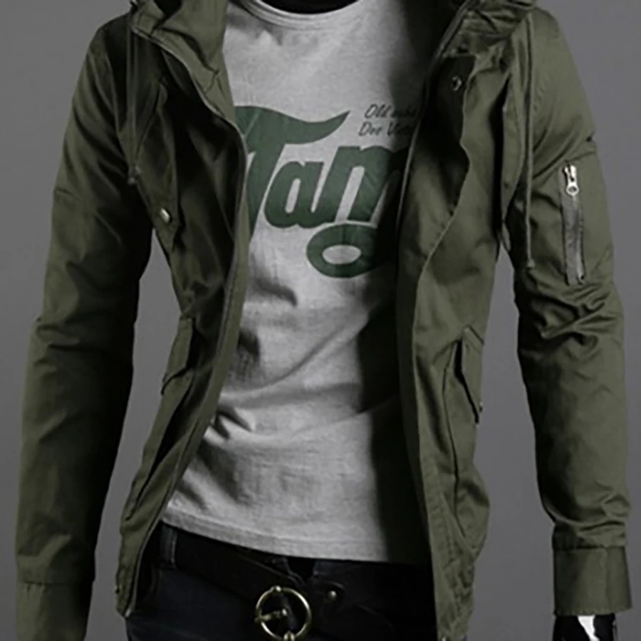 Hooded Mens Jacket Military Big Sizes Casual Streetwear Jackets Men Militaire Zipper Coat Men Punk Style Tactical Overcoat Man Hooded Mens Jacket Military Big Sizes Casual Streetwear Jackets Men Militaire Zipper Coat Men Punk Style Tactical Overcoat Man