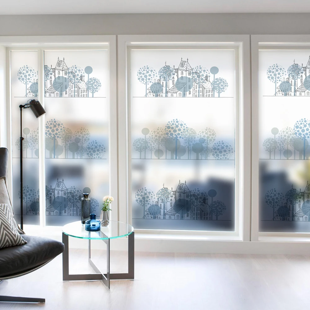 PVC Glass flims window film Frosted glass window film Home Decor