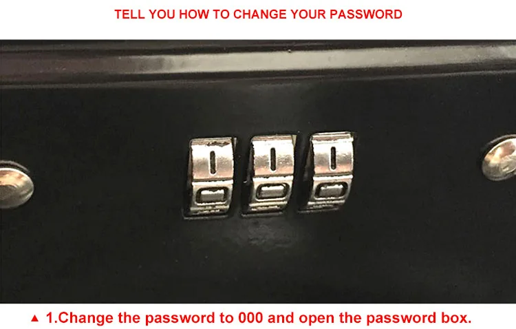 Портативный Сейф денежный ящик ключ замок/Пароль замок безопасный замок многоуровневый лоток безопасности коробка для хранения размер