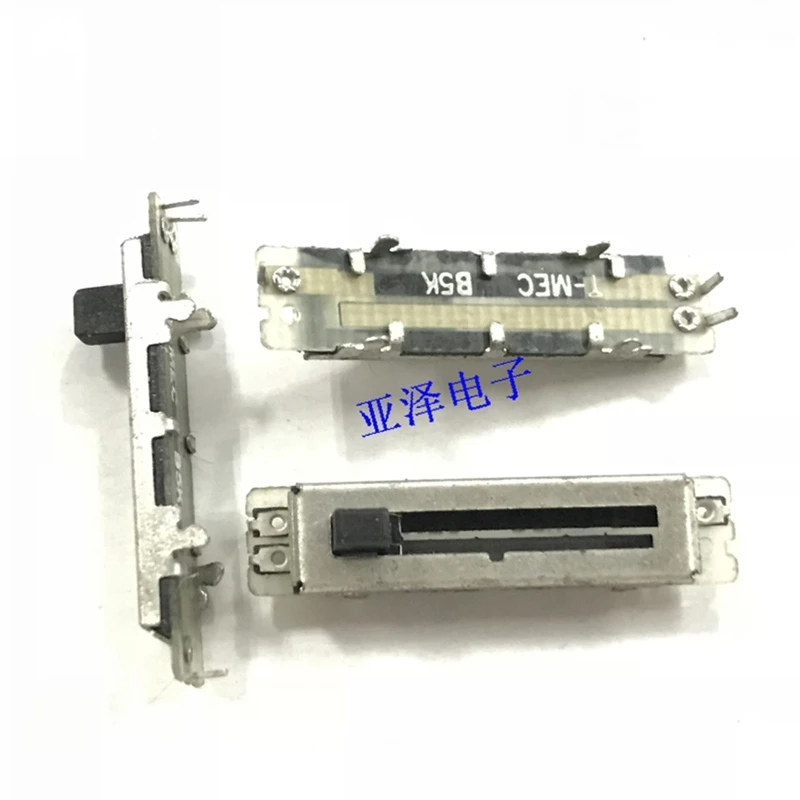 

27MM small sliding potentiometer B5K straight slide potentiometer T-MEC sliding rheostat adjustable resistan