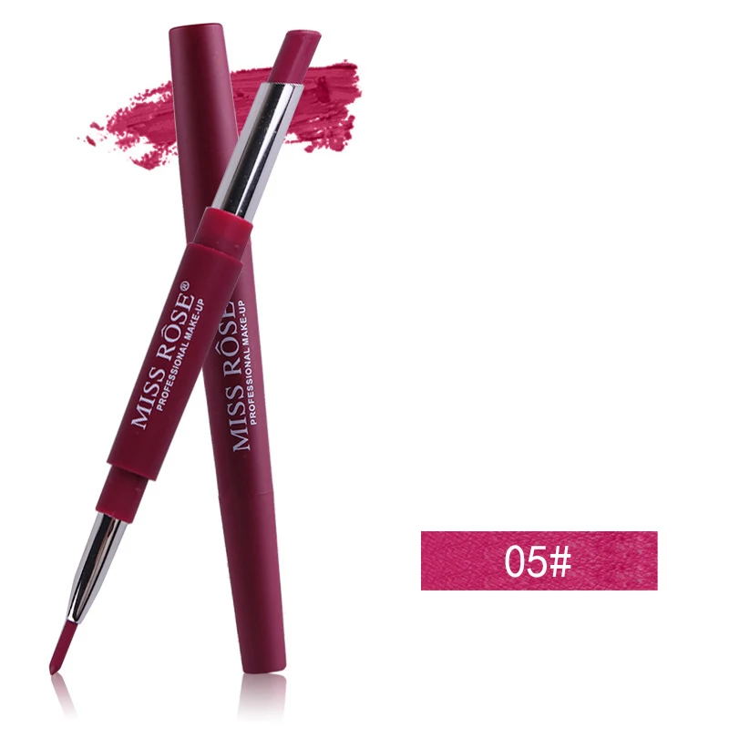 

5pcs 2018 Matte Lipstick Lip Liner Pen 03 Brand Lip Pencils Matte Lipliner Pencil Waterproof