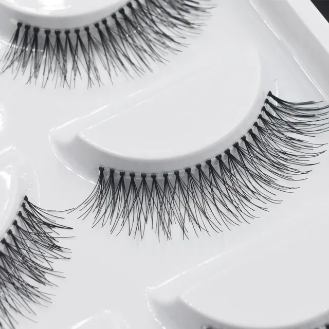 Cheap 5 Pairs Natural Black Long Sparse Cross False Eyelashes Fake Eye Lashes Extensions Makeup Tools Cheap 5 Pairs Natural Black Long Sparse Cross False Eyelashes Fake Eye Lashes Extensions Makeup Tools