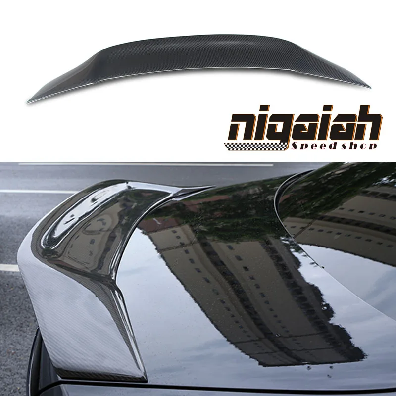 W213 R Type Spoiler Carbon Fiber Renntech style Trunk Spoiler / CF Back