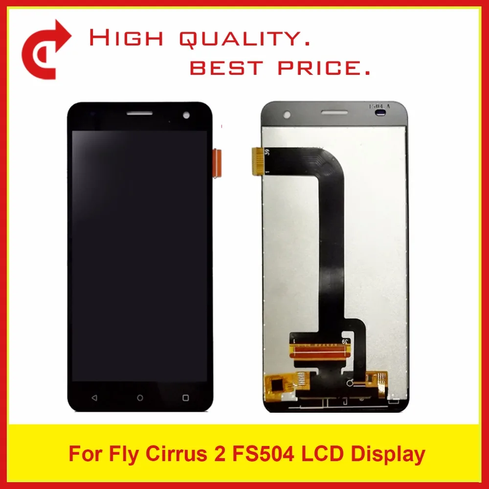 

High Quality 5.0" For Fly Cirrus 2 FS504 Lcd Display Screen Touch Screen Panel Digitizer Screen Assembly