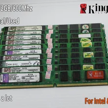 Б/у оперативная память kingston для настольных ПК DDR2 2 Гб 2 Гб 800 МГц 667 МГц оперативная Память DIMM для ПК 240 контактов для AMD intel 8 ГБ 4 ГБ ddr3 1333 МГц 1600 МГц 1333