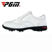 PGM кроссовки для гольфа летние дышащие Водонепроницаемый спортивная обувь для мужчин нескользящая активности шиповки Большие размеры