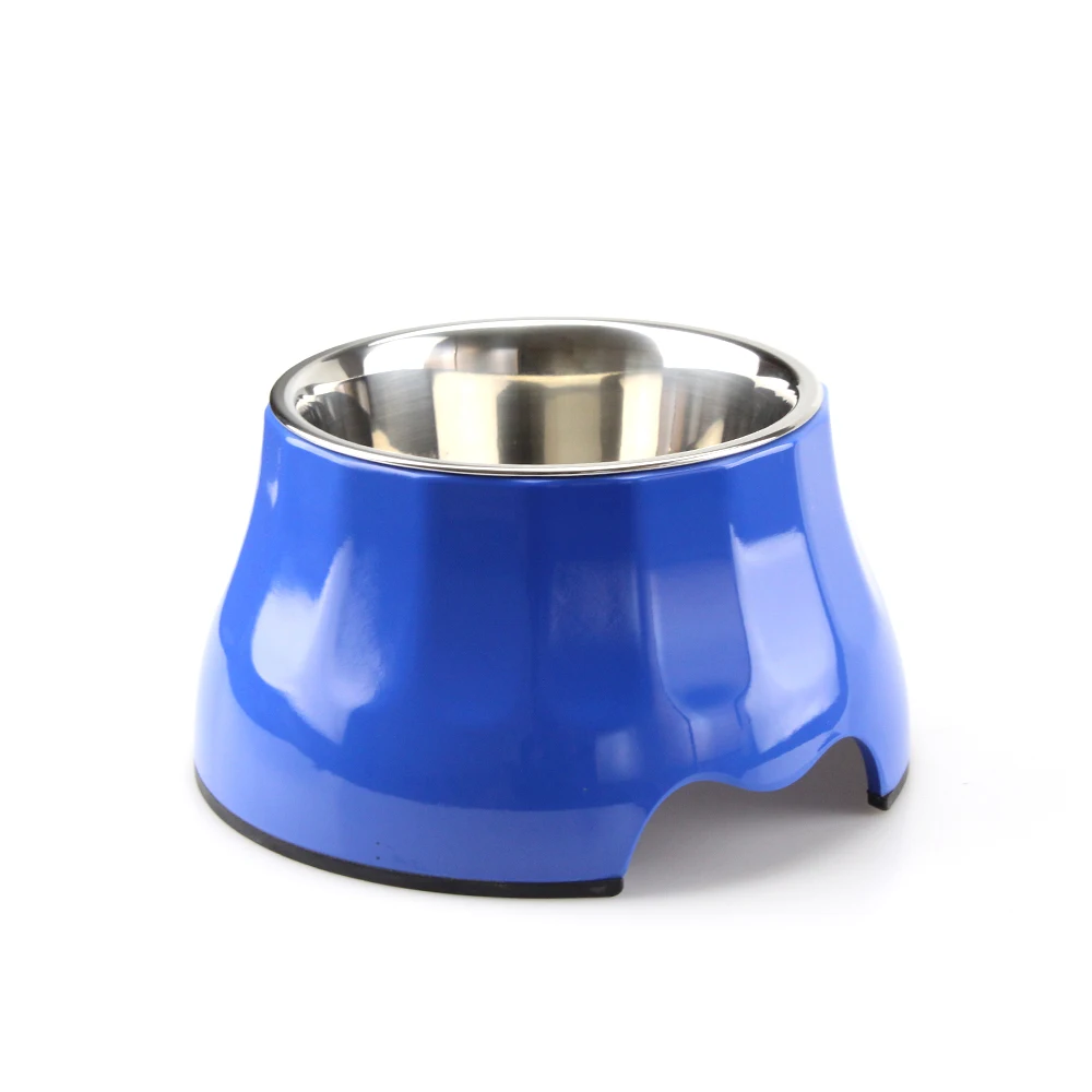 New Raised Dog Bowls Non-skid Melamine Feeding Station for Cozy Eating Dishwasher Safe for Long Legged Dogs