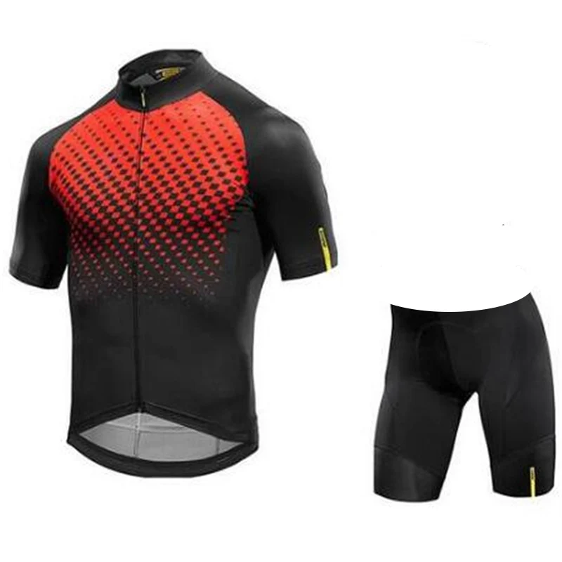 Mavic Лето Велоспорт Джерси комплект короткий рукав дышащий MTB велосипед качество