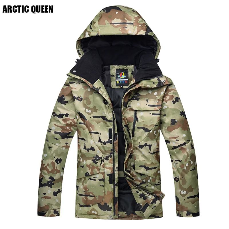 

Camouflage Ski Jacket 2017 Men's Color Jacket Waterproof Windproof Anti-Pilling Anti-Shrink And Breathable Ski Jacket Men