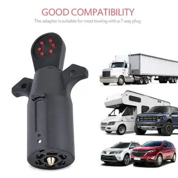 

7-Way RV Blade Connector Vehicle Tester 7Pin Trailer Wiring Circuit Light Tester