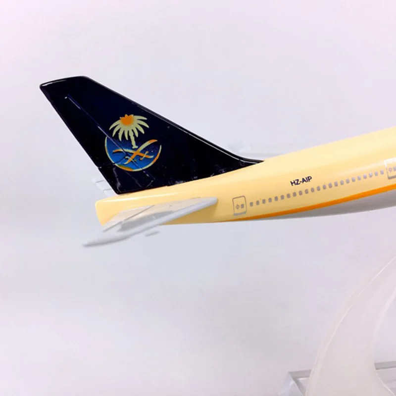 16 см 1:400 Boeing B747-400 модель Saudi Arabian Airline с базой Airbus из металлического сплава самолет Коллекция украшения модель