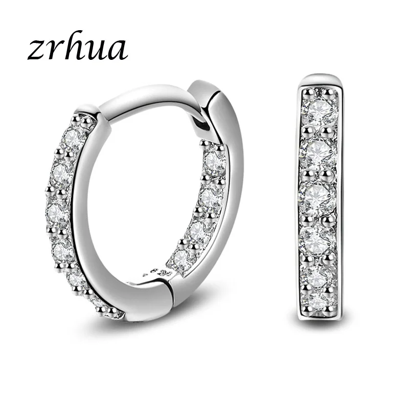 Серьги ZRHUA серебро 925 пробы серьги рождественские подарки для женщин свадебные